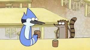 One of them is Mordecai... guess which one.