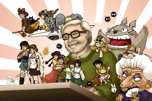 Just some his many characters.